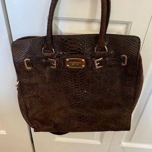 Michael Kors Snakeskin Tote